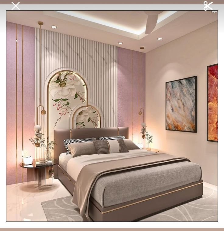 Modern Bedroom Interior Design in Delhi NCR